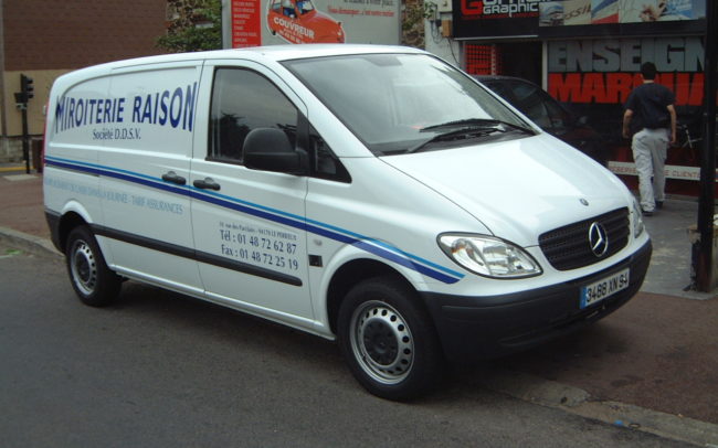 GAMEIRO GRAPHIC - Marquage véhicule utilitaire Miroiterie RAISON